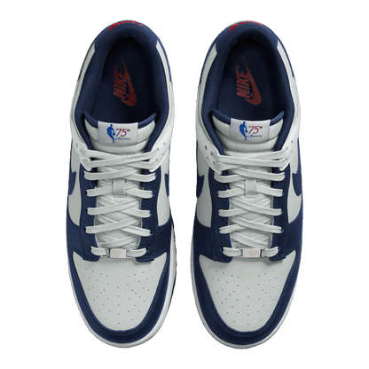Nike Dunk Low EMB NBA 75th Anniversary Brooklyn Nets Oben DD3363-001