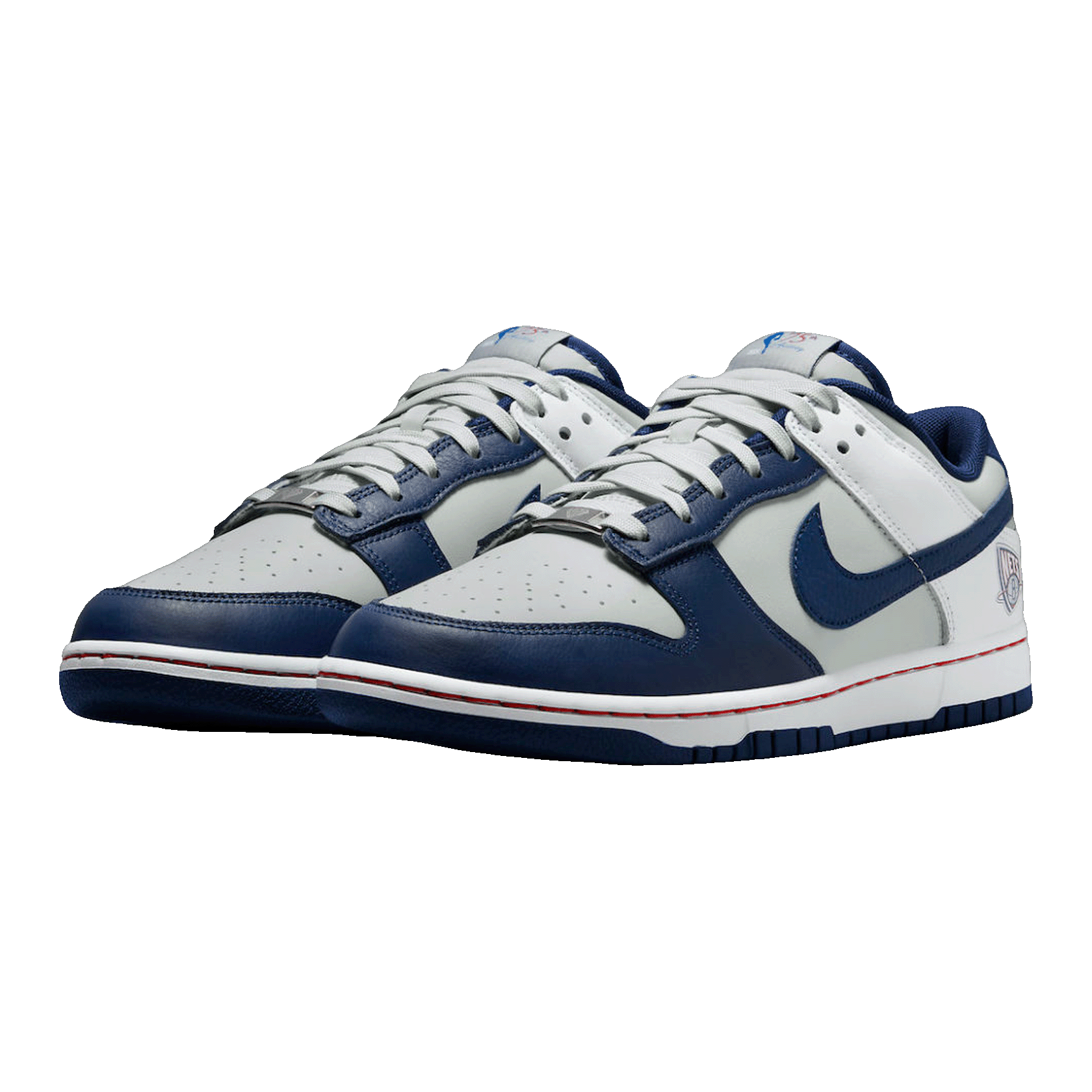 Nike Dunk Low EMB NBA 75th Anniversary Brooklyn Nets Side DD3363-001