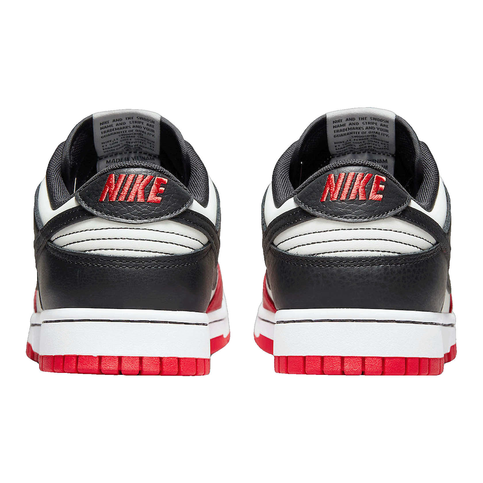 Nike Dunk Low EMB NBA 75th Anniversary Chicago (GS) Back DO6288-100