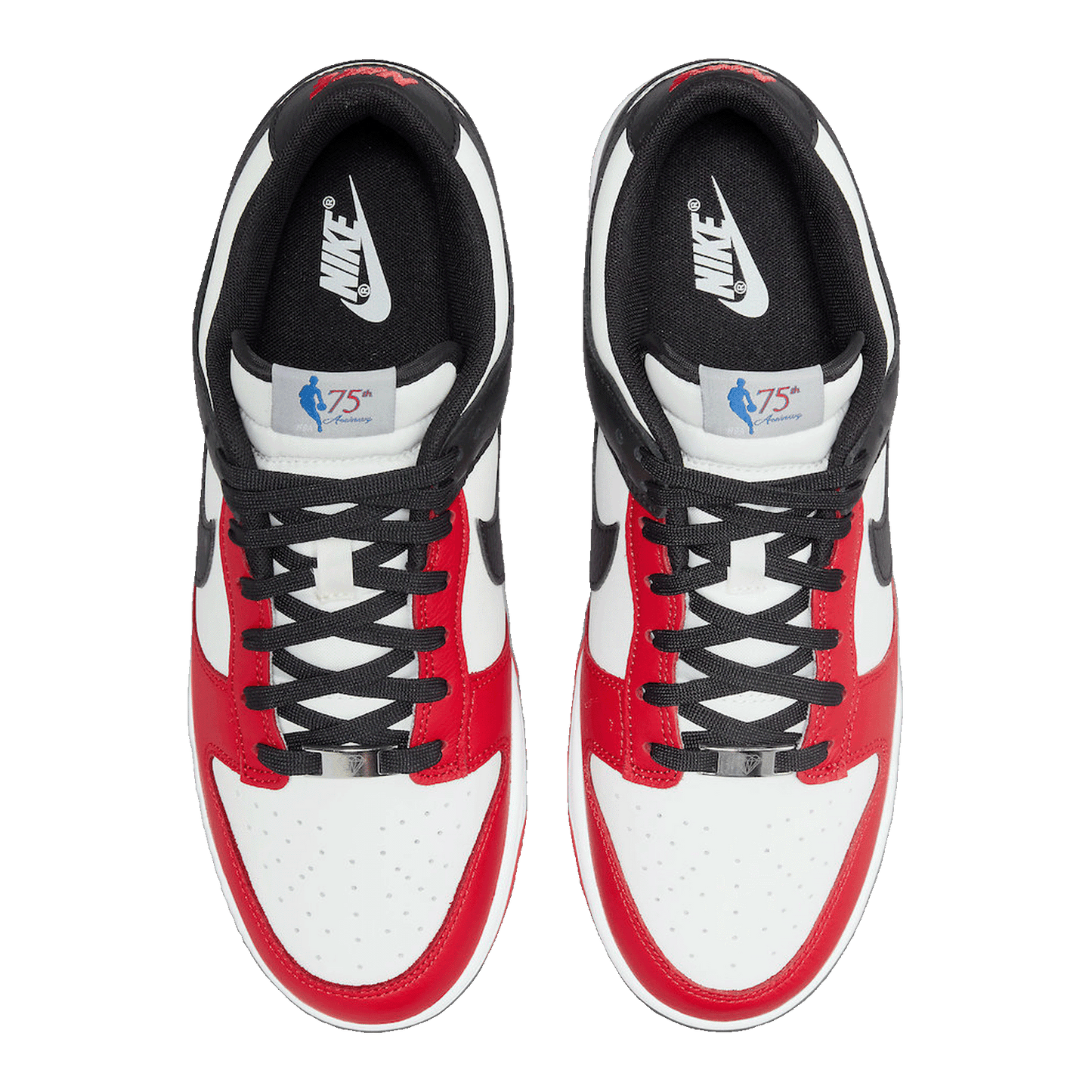 Nike Dunk Low EMB NBA 75th Anniversary Chicago (GS) Oben DO6288-100