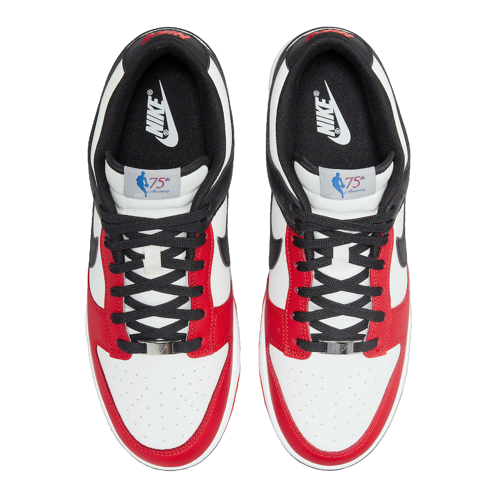 Nike Dunk Low EMB NBA 75th Anniversary Chicago (GS) Oben DO6288-100