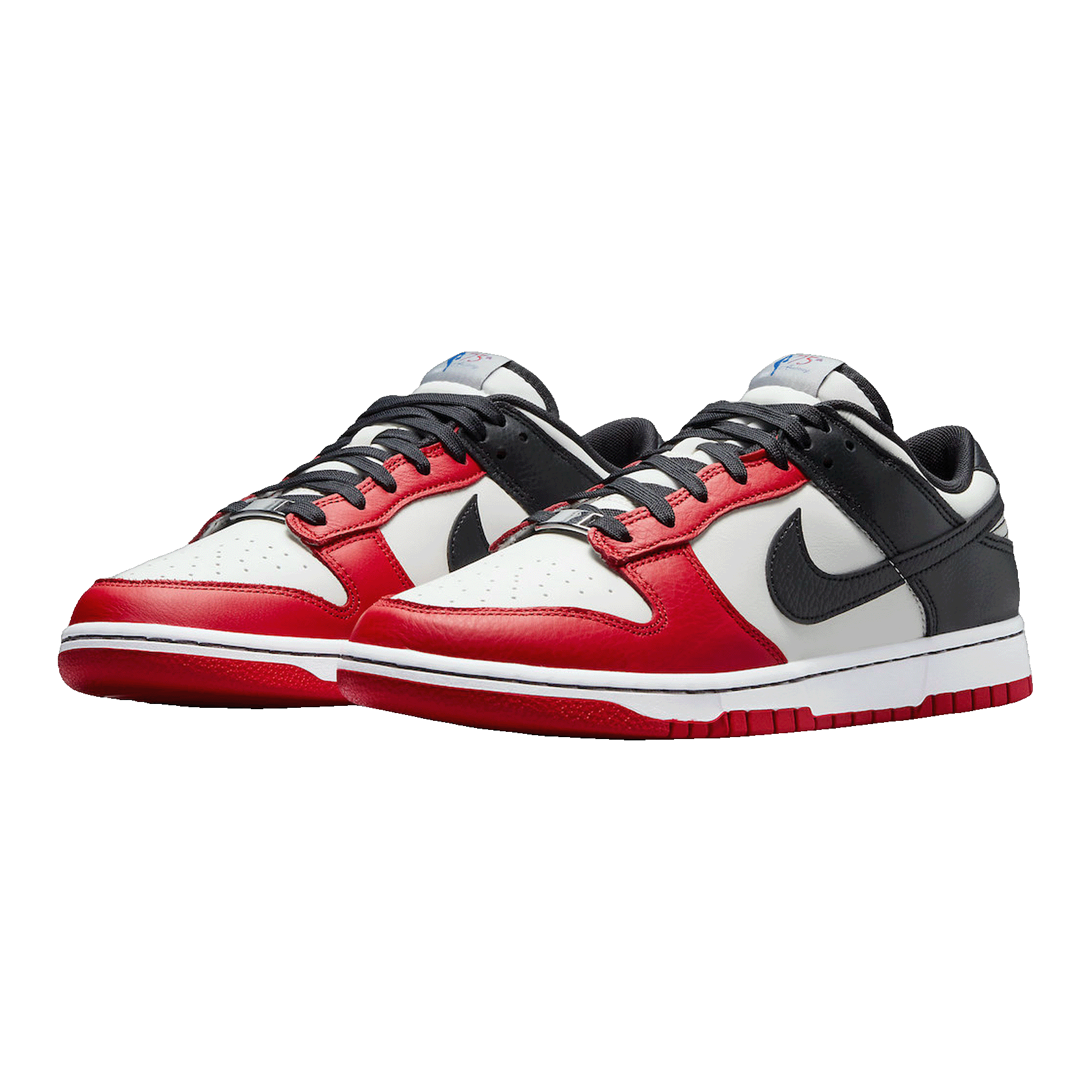 Nike Dunk Low EMB NBA 75th Anniversary Chicago (GS) Side DO6288-100