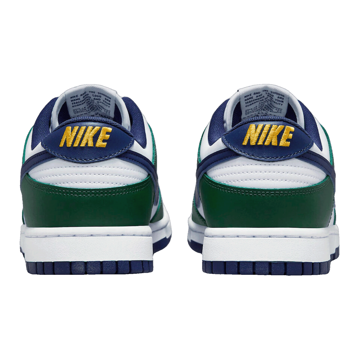 Nike Dunk Low Fir Midnight Navy Back FV6911-300