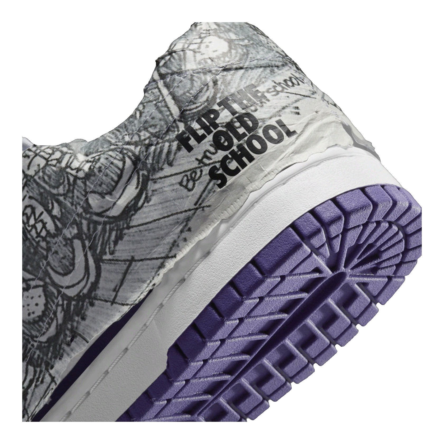 Nike Dunk Low Flip the Old School (W) Detail DJ4636-100