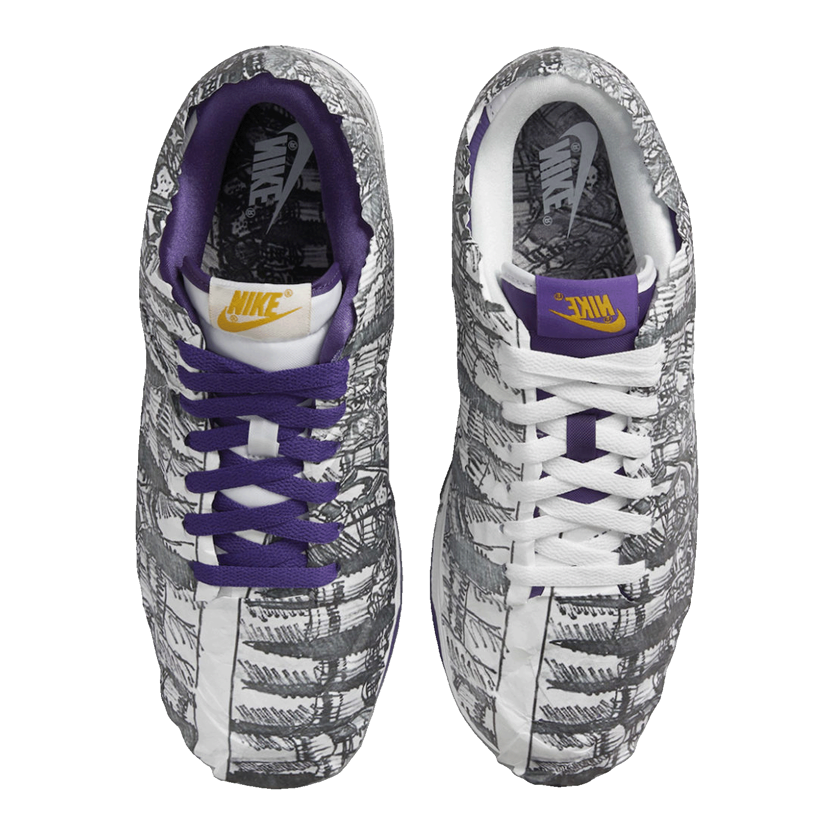 Nike Dunk Low Flip the Old School (W) Oben DJ4636-100