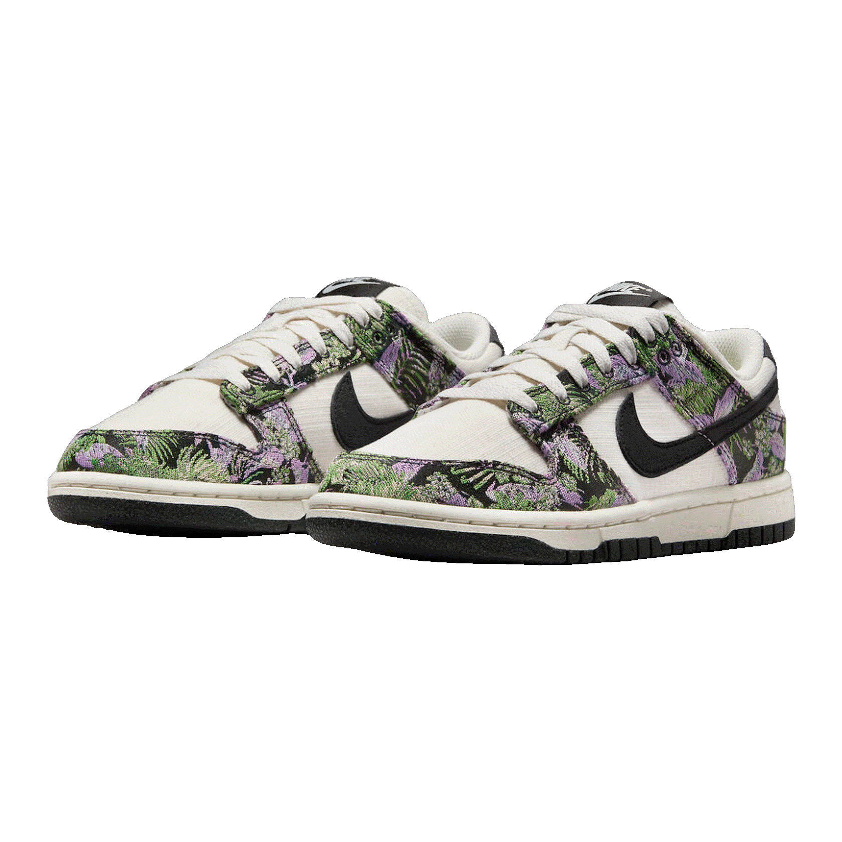 Nike Dunk Low Floral Tapestry (W) Side FN7105-030