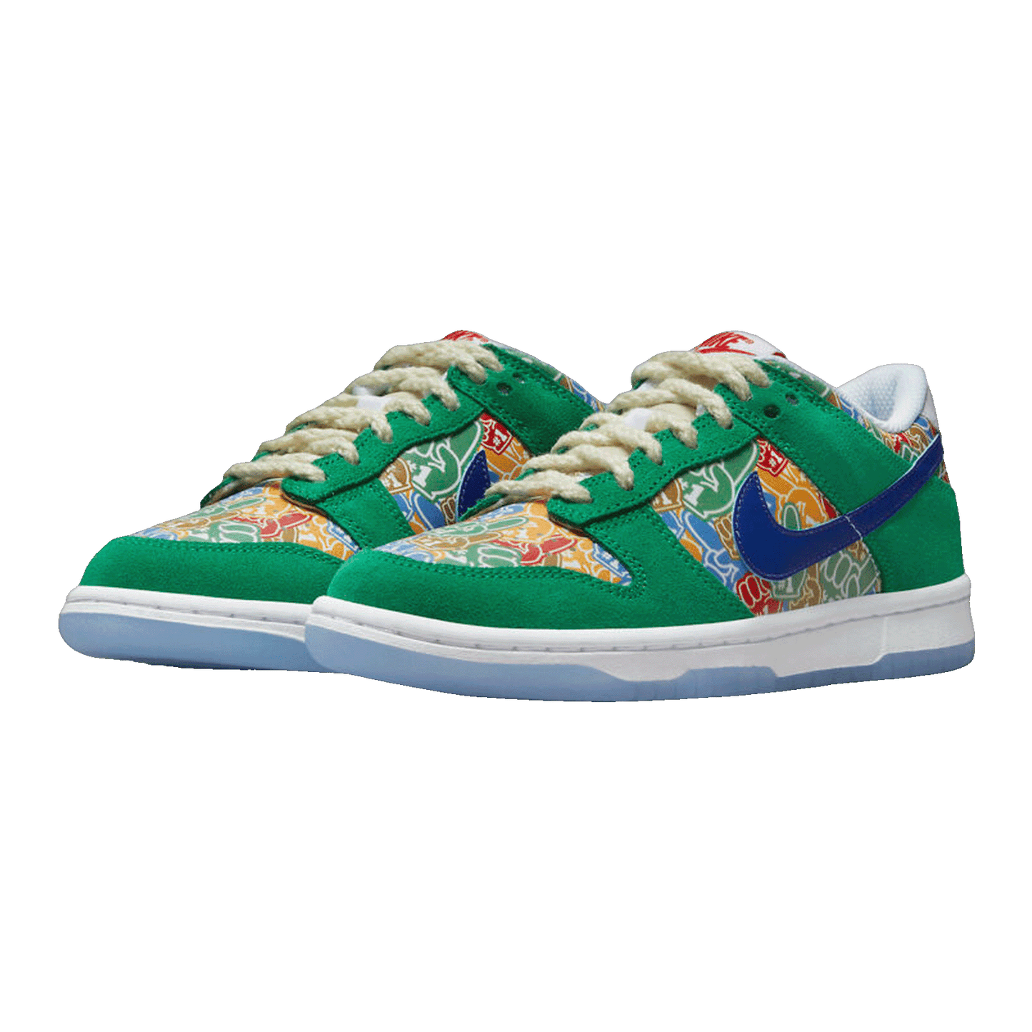 Nike Dunk Low Foam Finger (GS) Side DZ5299-300