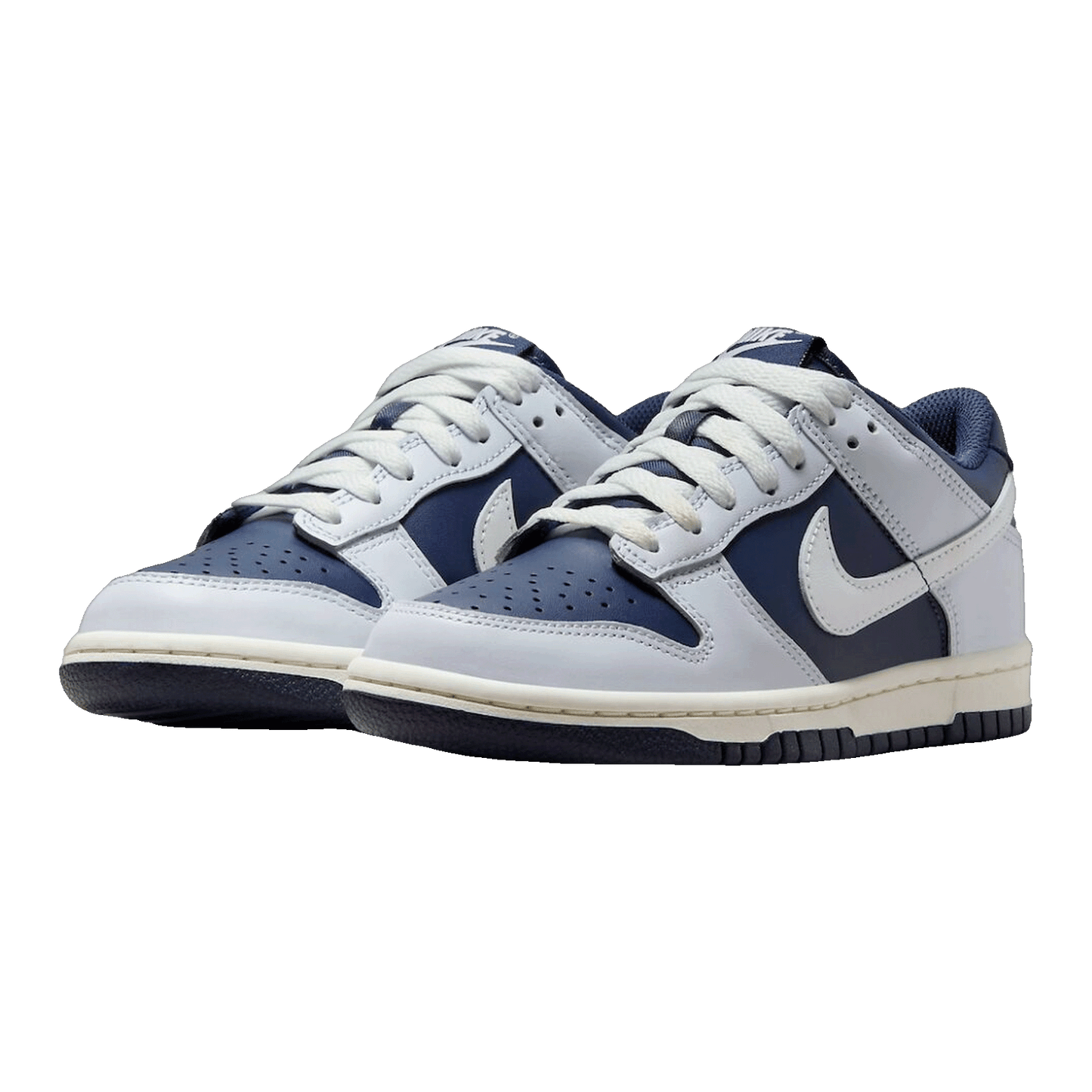 Nike Dunk Low Football Grey Midnight Navy (GS) FB9109-002