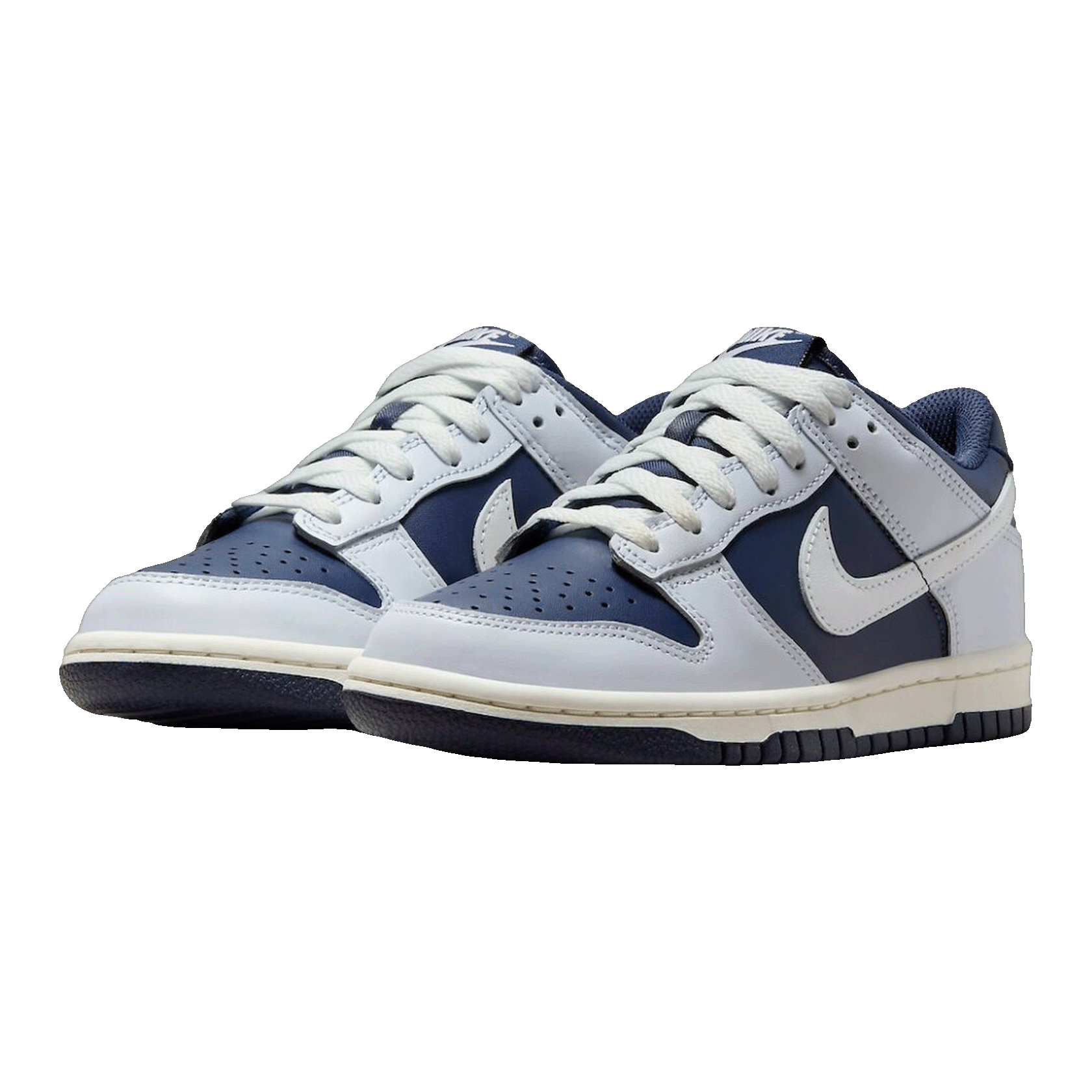 Nike Dunk Low Football Grey Midnight Navy (GS) FB9109-002