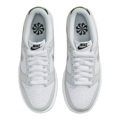 Nike Dunk Low Glitch Swoosh White Grey (GS) DV3033-001