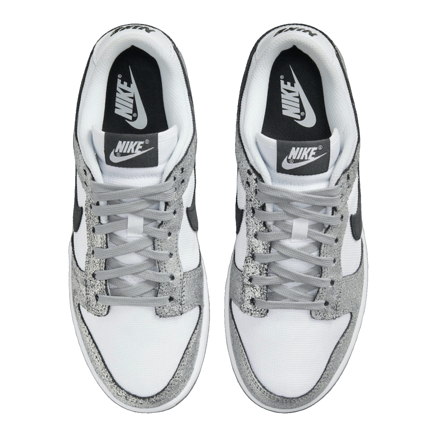 Nike Dunk Low Golden Gals Metallic Silver (W) Oben DO5882-001
