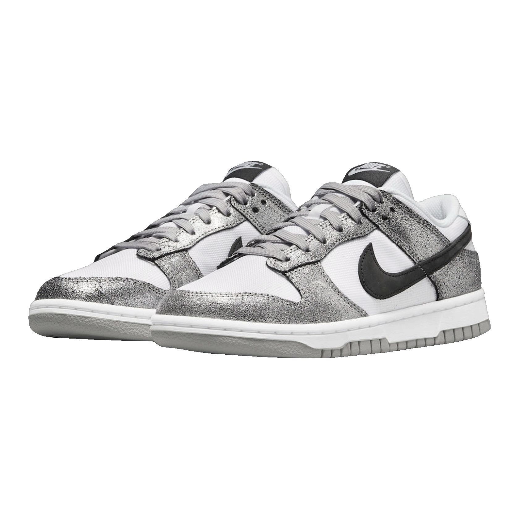 Nike Dunk Low Golden Gals Metallic Silver (W) Side DO5882-001