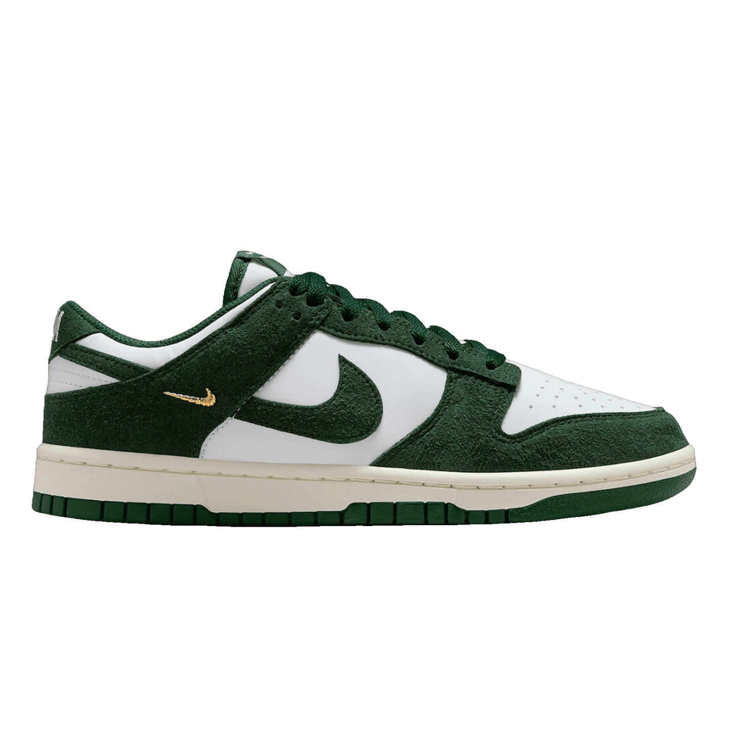 Nike Dunk Low Gorge Green Gold Mini Swoosh (W) IB4417-100
