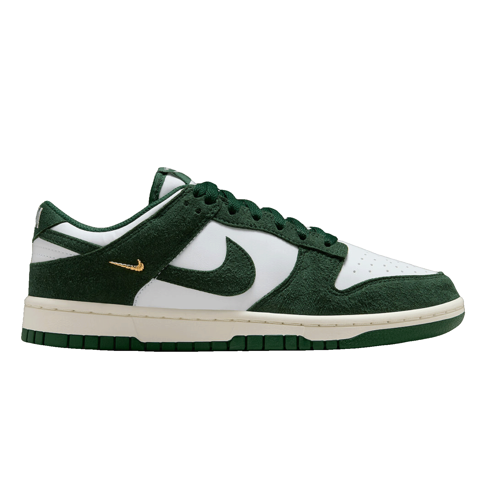 Nike Dunk Low Gorge Green Gold Mini Swoosh (W) IB4417-100