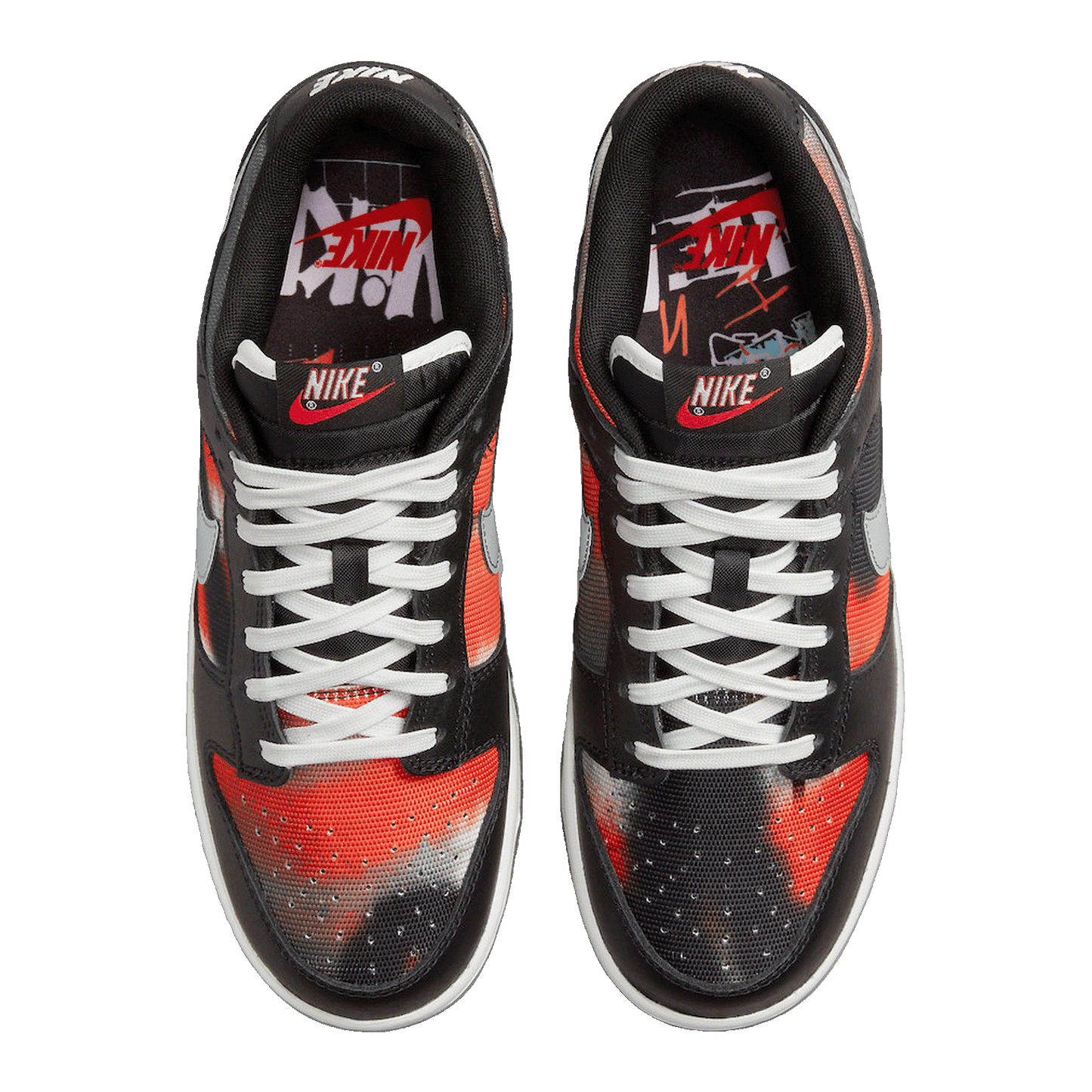Nike Dunk Low Graffiti Black Red DM0108-001