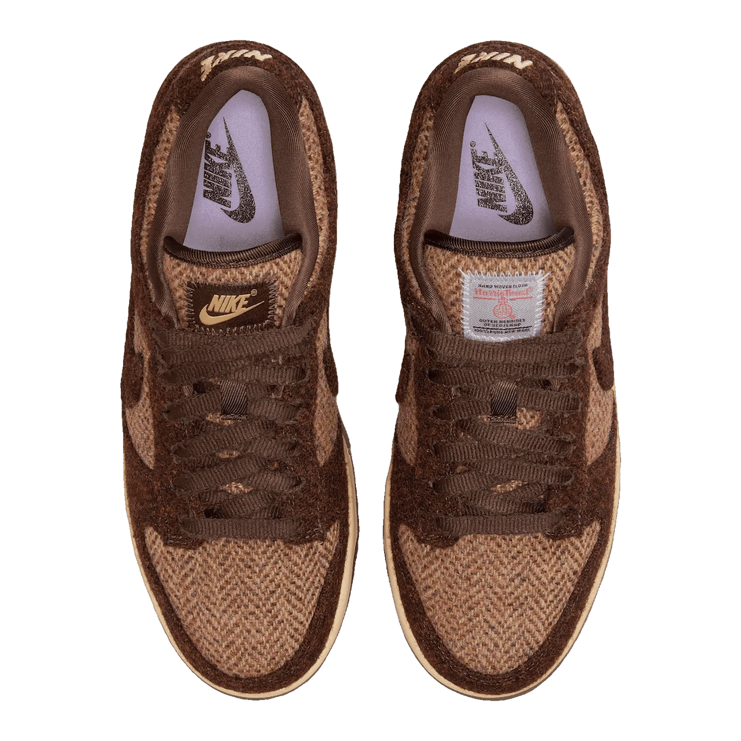 Nike Dunk Low Harris Tweed Sesame (W) Oben IO0052-200