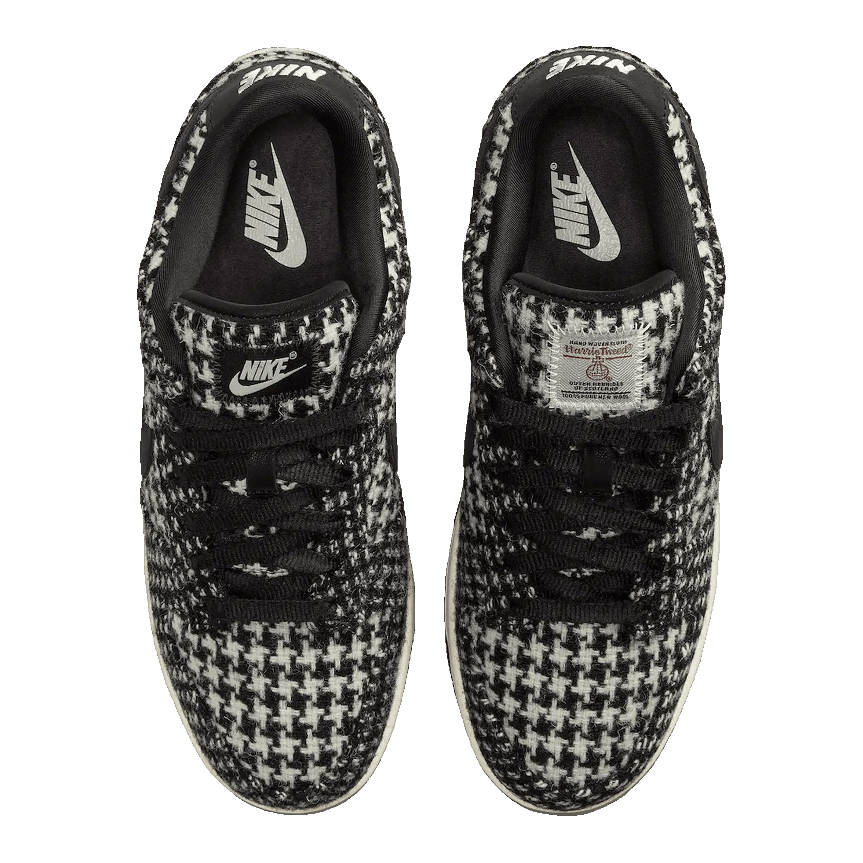 Nike Dunk Low Harris Tweed White Black Multi (W) HQ5036-901