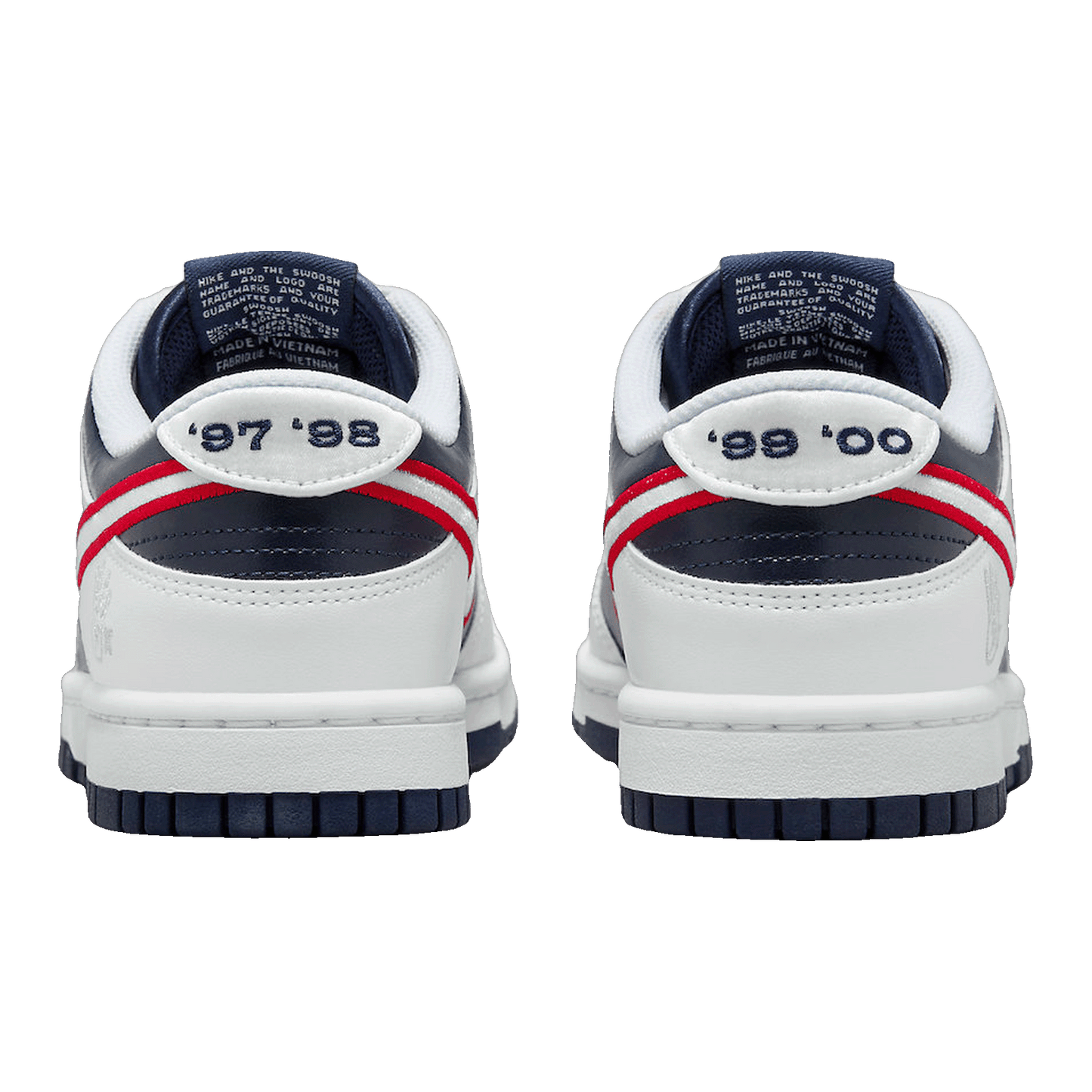 Nike Dunk Low Houston Comets Four-Peat (W) Back DZ2780-100