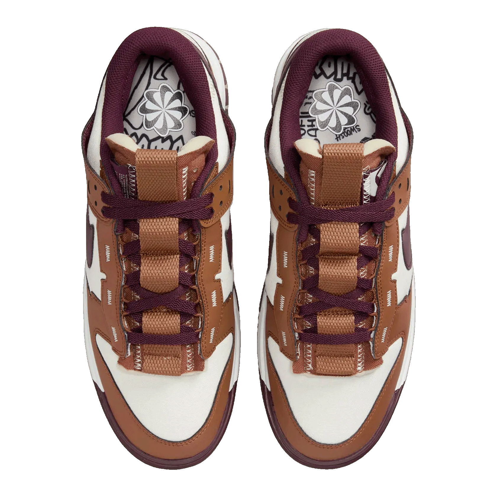 Nike Dunk Low Jumbo Light British Tan Oben FQ8248-200