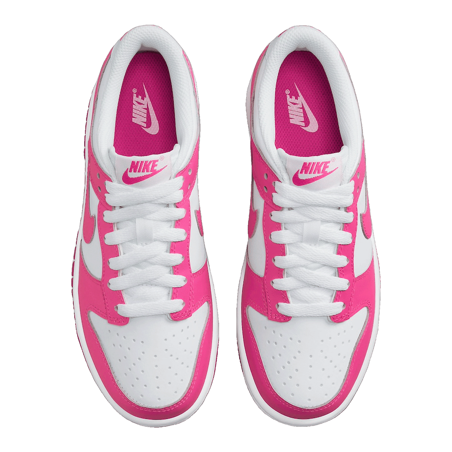 Nike Dunk Low Laser Fuchsia (GS) Oben FB9109-102