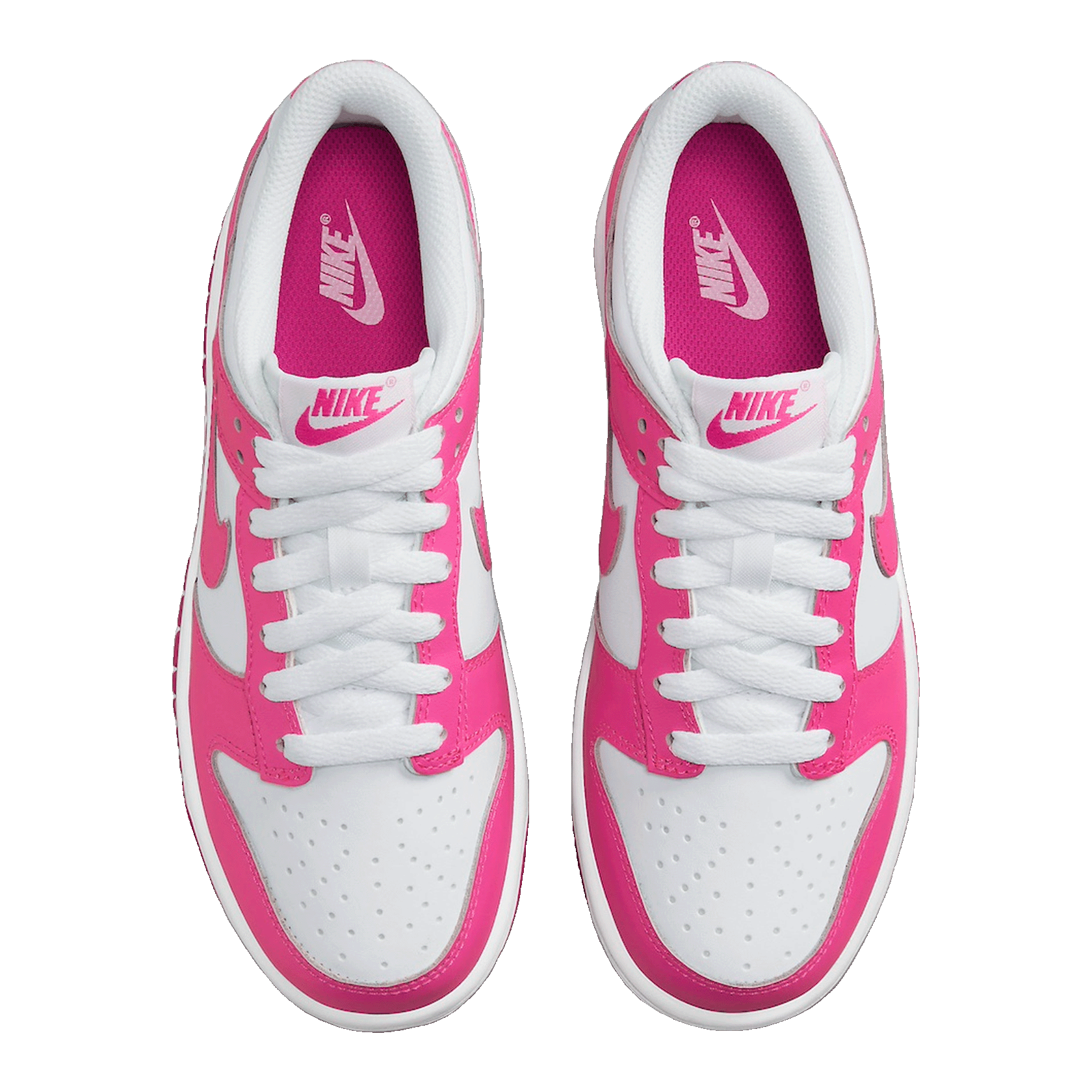 Nike Dunk Low Laser Fuchsia (GS) Oben FB9109-102