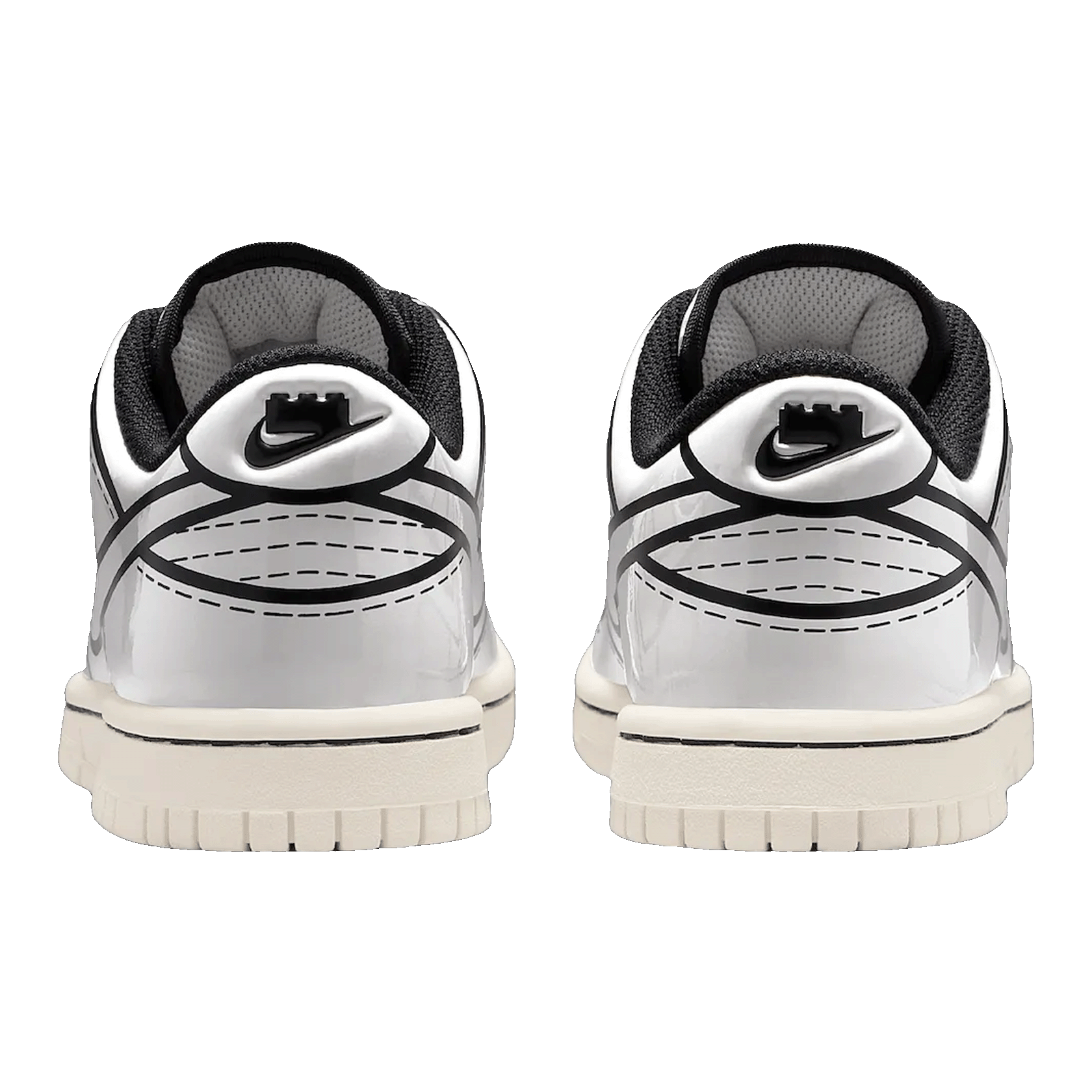 Nike Dunk Low LEGO Sail (GS) Back IF2117-100