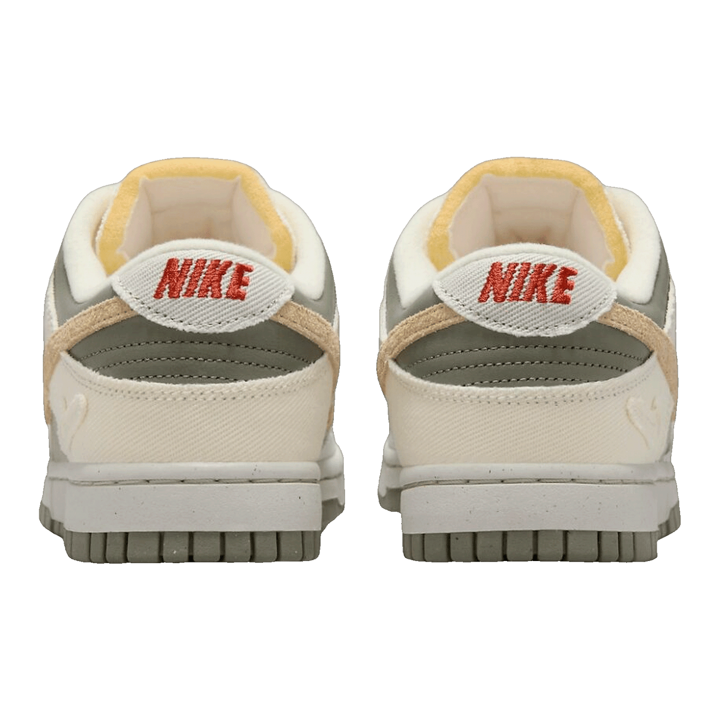 Nike Dunk Low Light Bone Dark Stucco (W) Back FZ4341-100