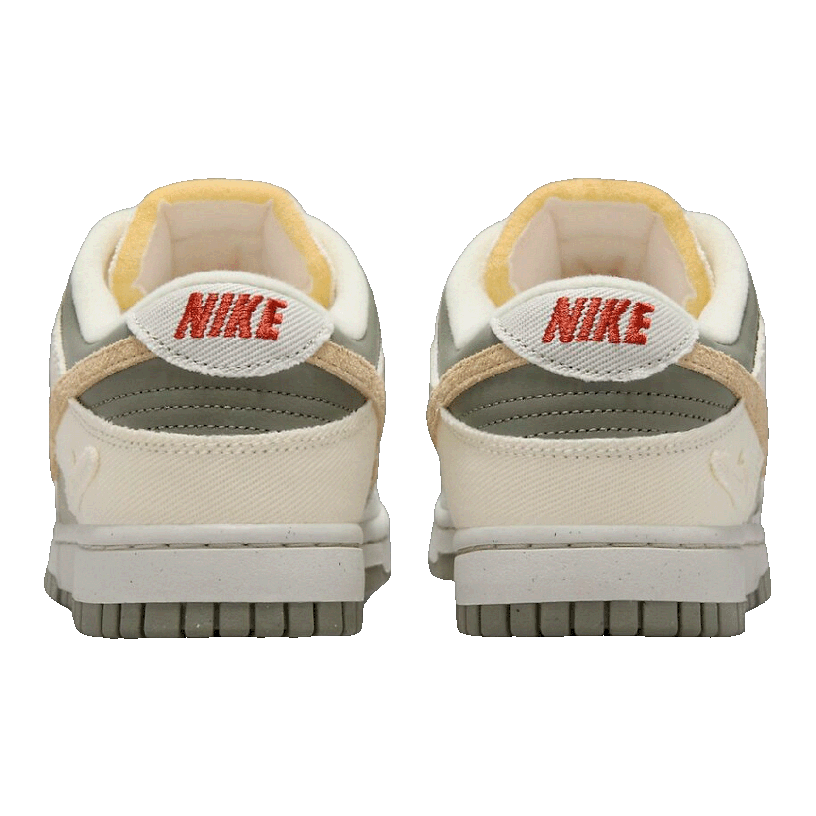 Nike Dunk Low Light Bone Dark Stucco (W) Back FZ4341-100