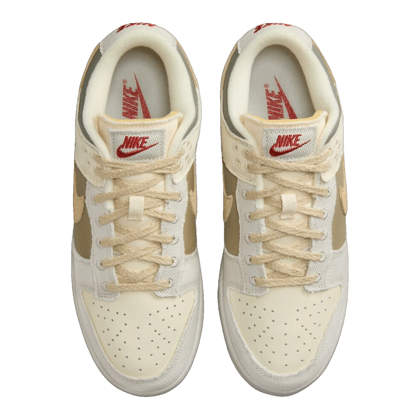 Nike Dunk Low Light Bone Dark Stucco (W) Oben FZ4341-100