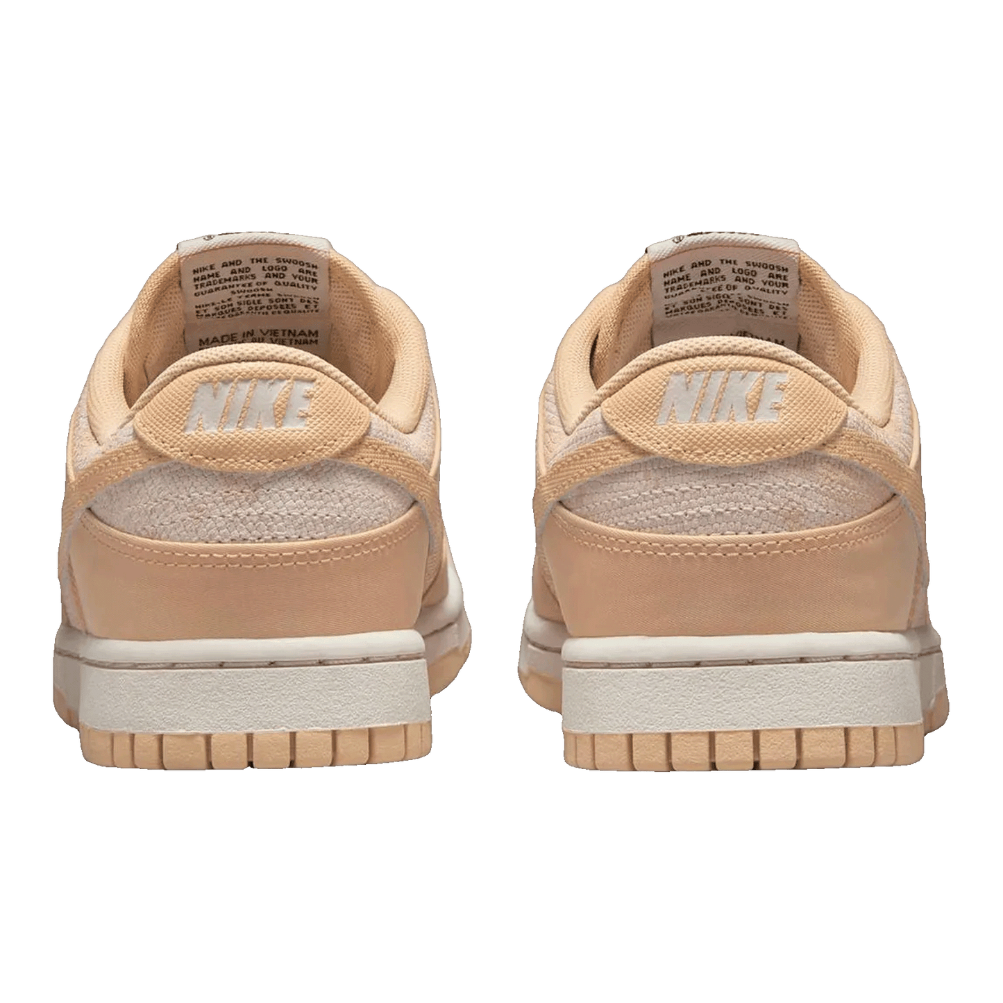 Nike Dunk Low Light Orewood Snakeskin (W) Back HJ5777-101