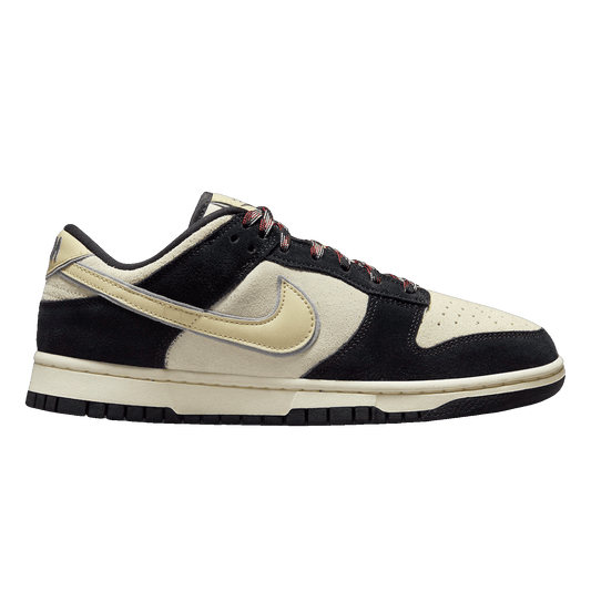 Nike Dunk Low LX Black Suede Team Gold (W) DV3054-001
