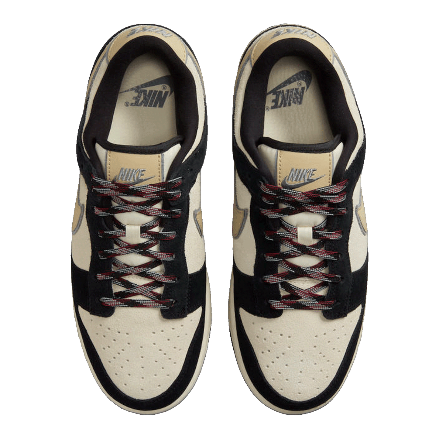 Nike Dunk Low LX Black Suede Team Gold (W) DV3054-001