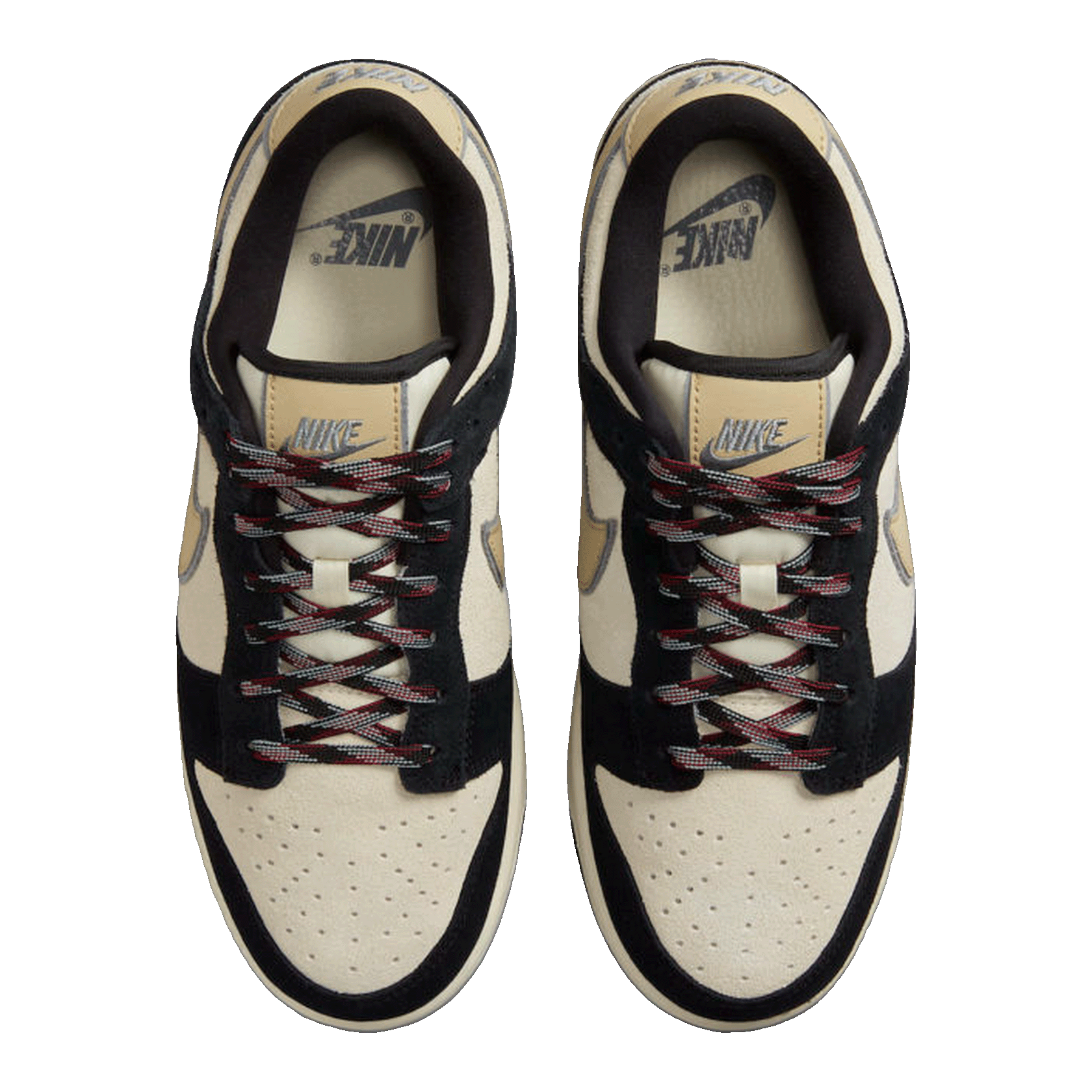 Nike Dunk Low LX Black Suede Team Gold (W) DV3054-001