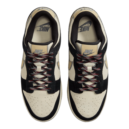 Nike Dunk Low LX Black Suede Team Gold (W) DV3054-001