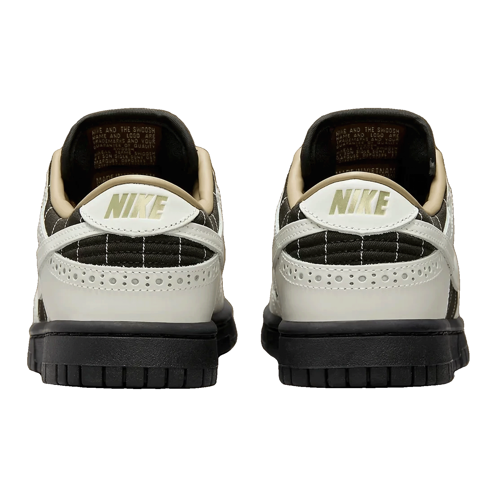 Nike Dunk Low LX Brogue Pinstripe (W) Back FV3642-010