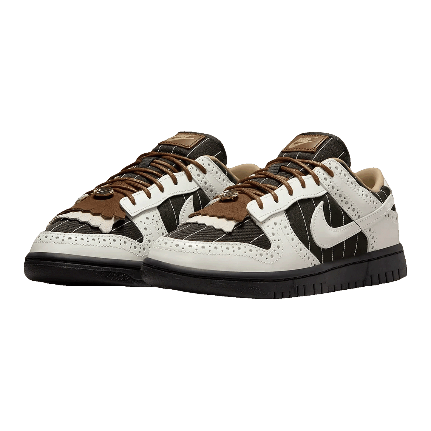 Nike Dunk Low LX Brogue Pinstripe (W) Side FV3642-010