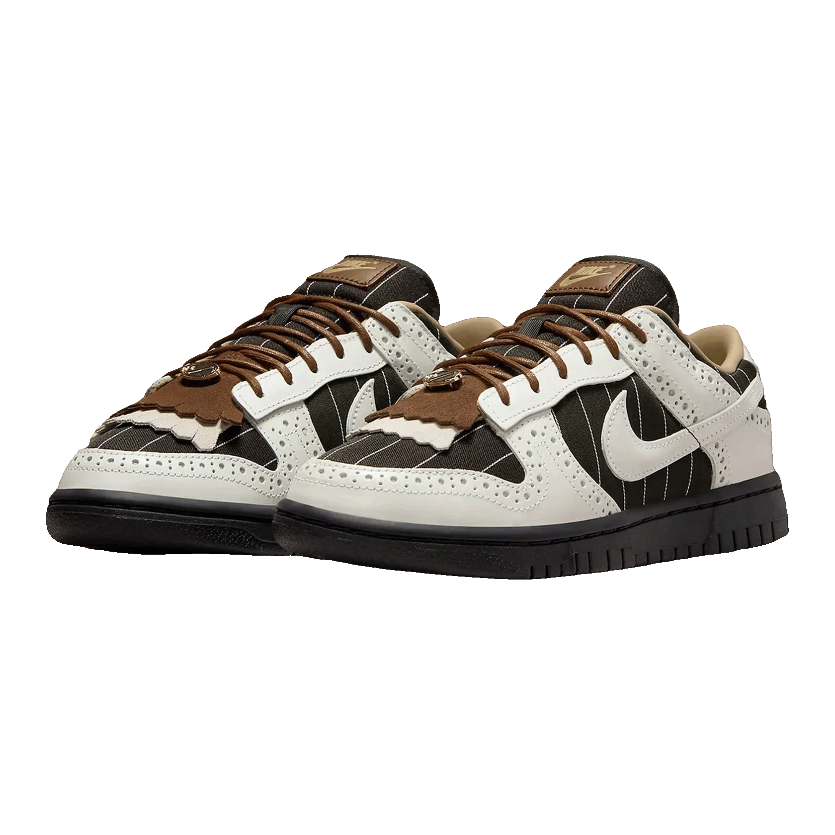 Nike Dunk Low LX Brogue Pinstripe (W) Side FV3642-010