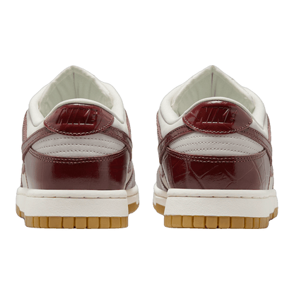 Nike Dunk Low LX Dark Team Red Croc (W) FJ2260-004