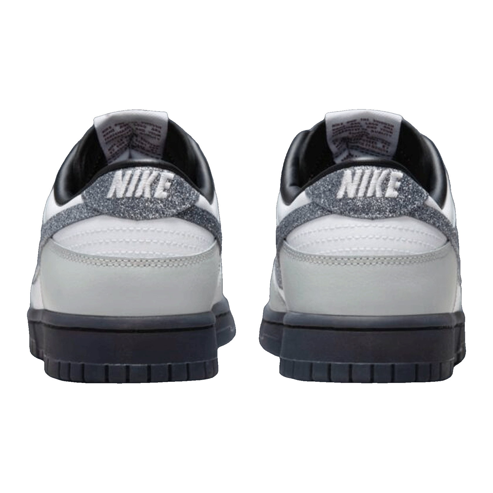 Nike Dunk Low LX Glitter Swoosh White Light Smoke Grey (W) HQ3462-191