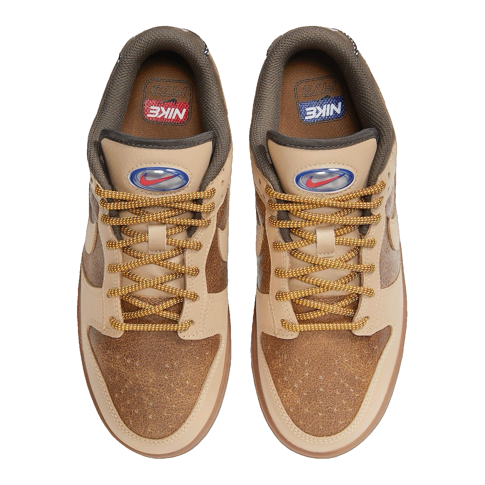 Nike Dunk Low LX Hemp Light British Tan Gum (W) Oben HF5718-929
