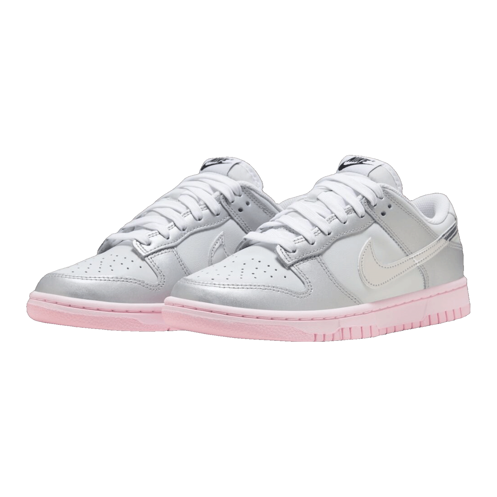 Nike Dunk Low LX Metallic Silver Pink Foam (W) HM3698-006