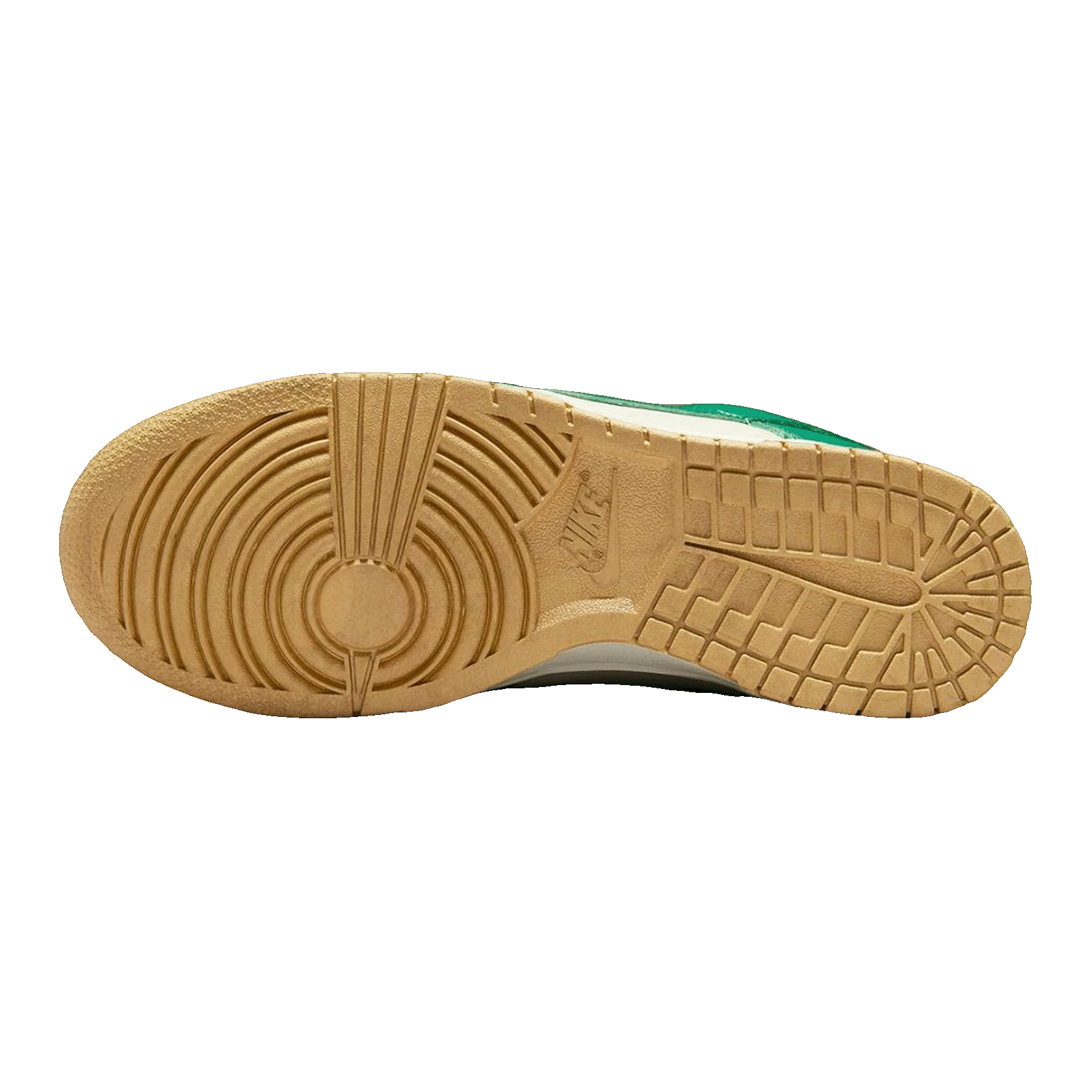 Nike Dunk Low Malachite University Gold (W) Sohle FB7173-131