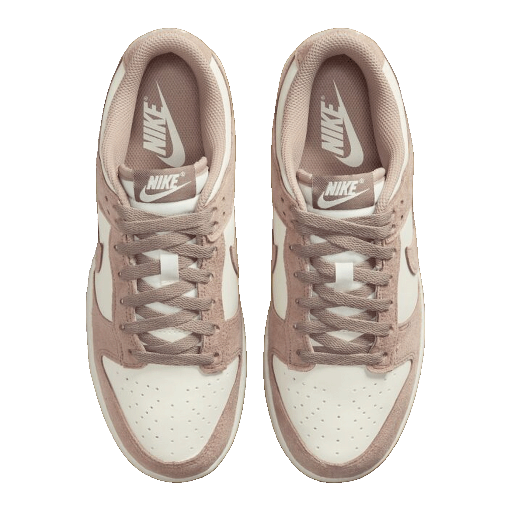 Nike Dunk Low Malt Gold Mini Swoosh (W) Oben IB4417-105