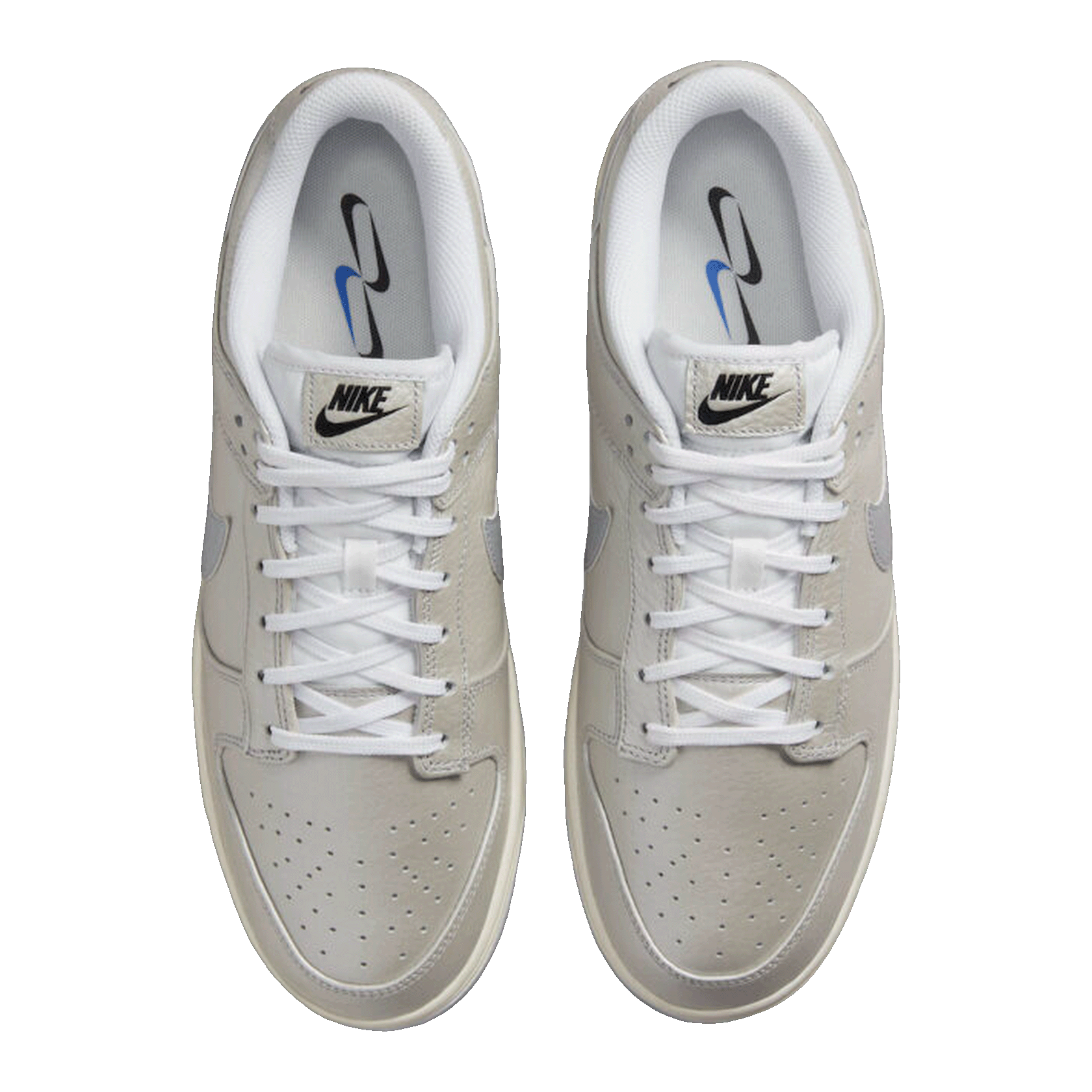 Nike Dunk Low Metallic Silver Oben DX3197-095