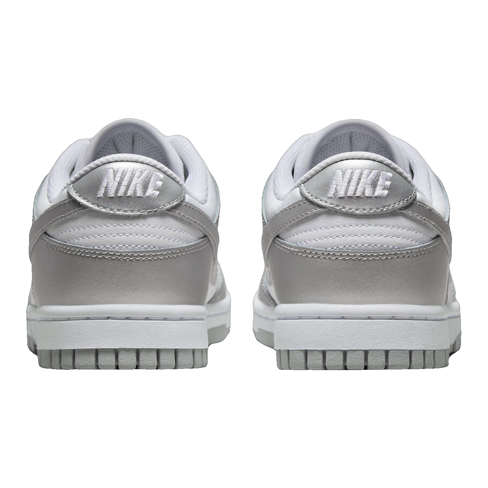 Nike Dunk Low Metallic Silver (W) Back FV1311-100