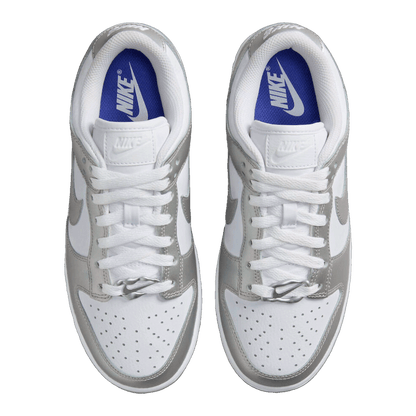 Nike Dunk Low Metallic Silver (W) Oben FV1311-100