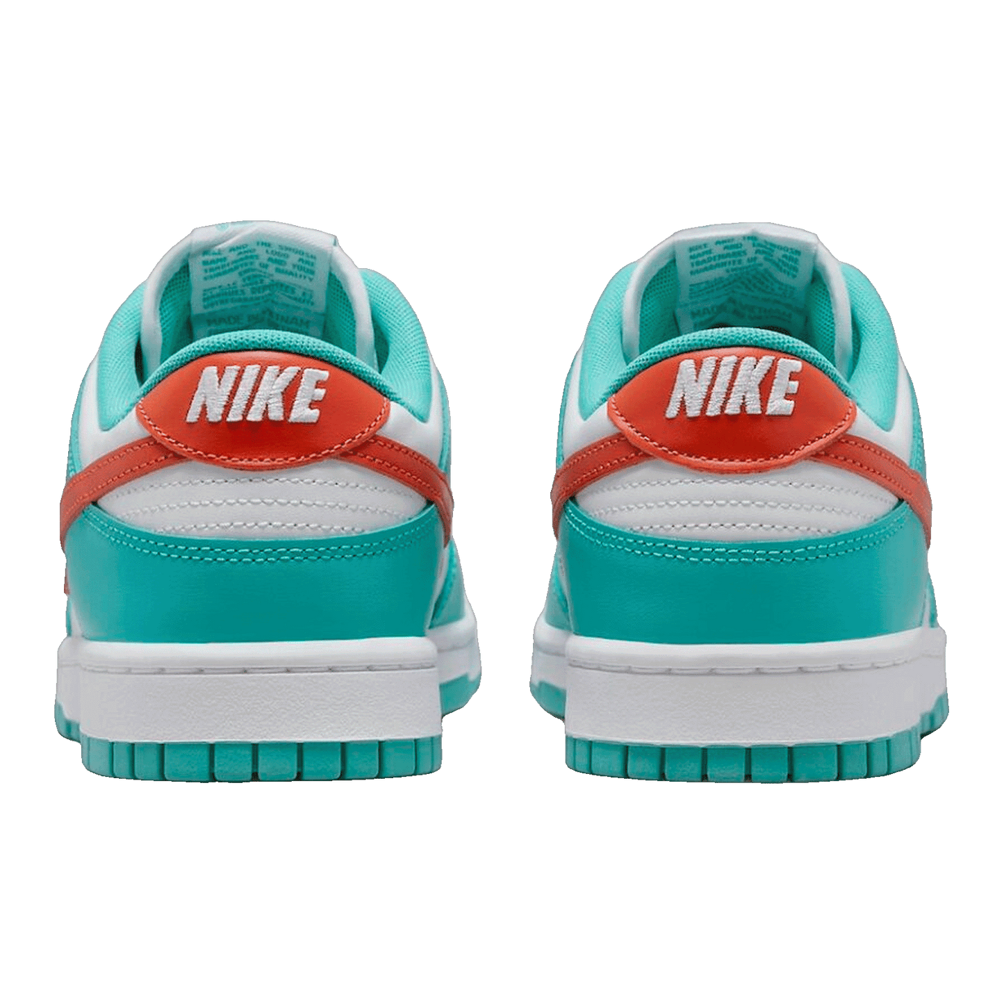Nike Dunk Low Miami Dolphins Back DV0833-102