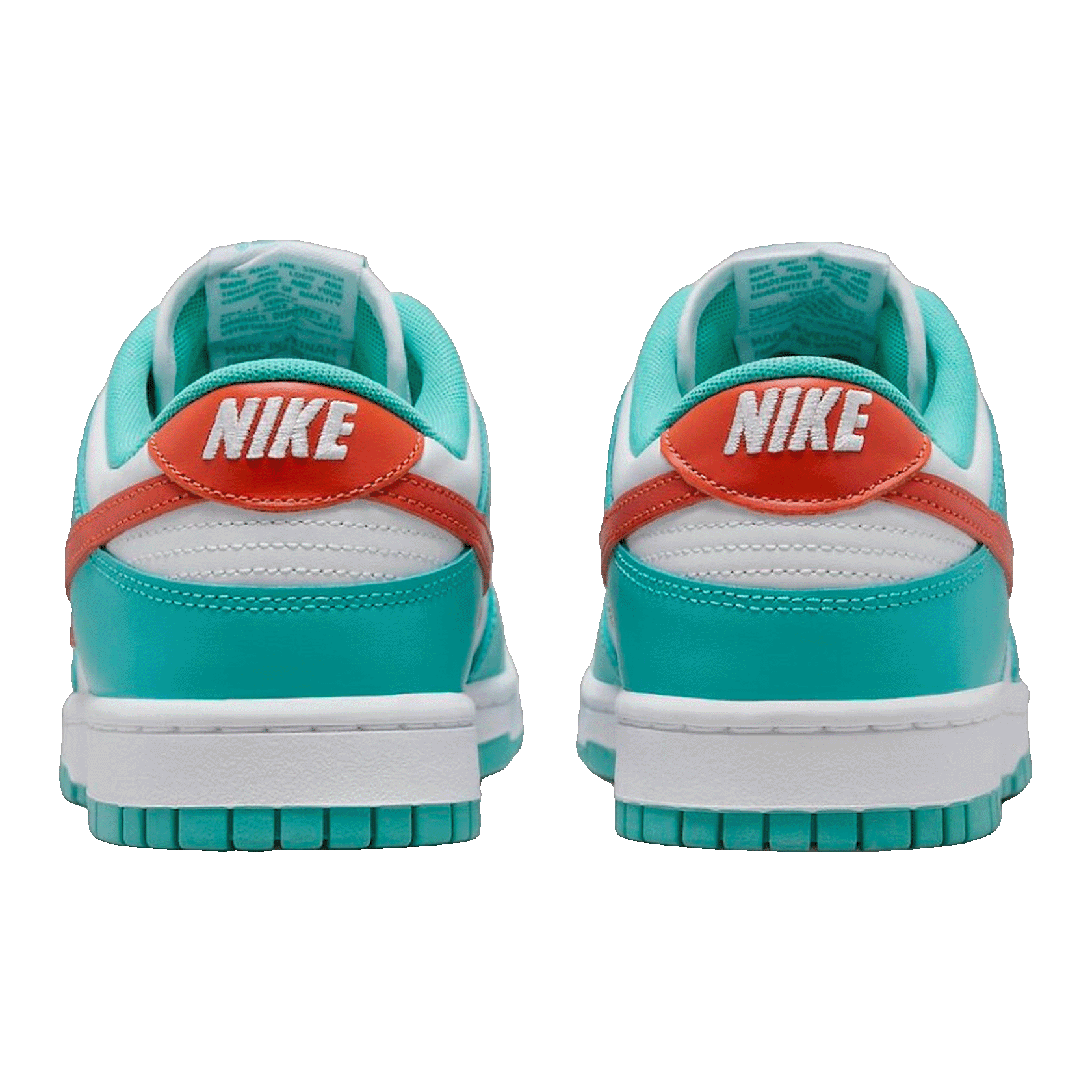 Nike Dunk Low Miami Dolphins Back DV0833-102