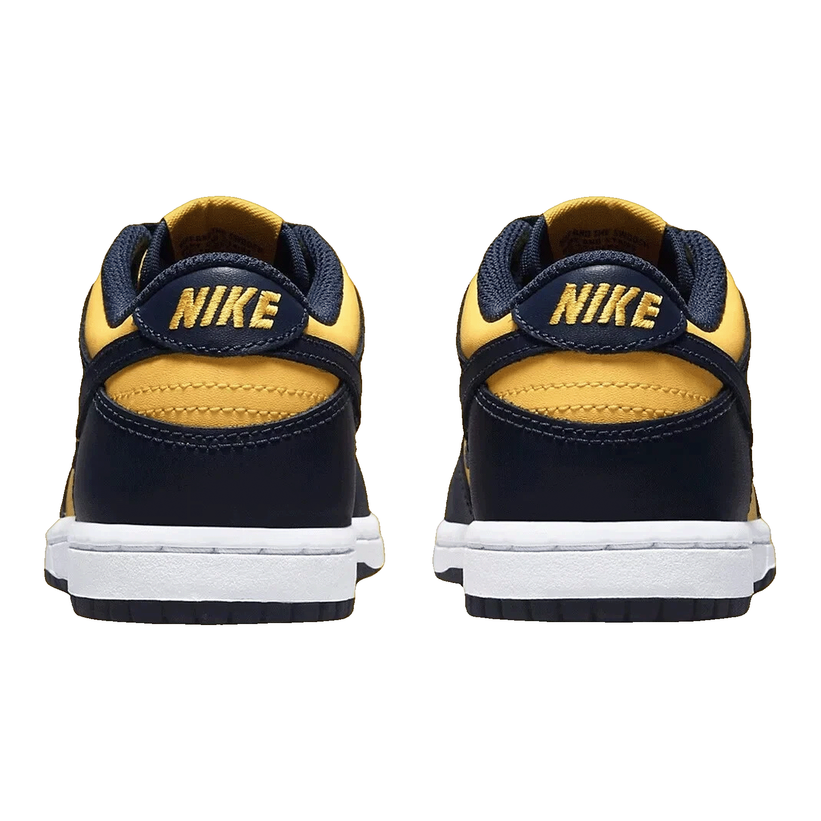Nike Dunk Low Michigan (2021/2024) (GS) Back CW1590-700