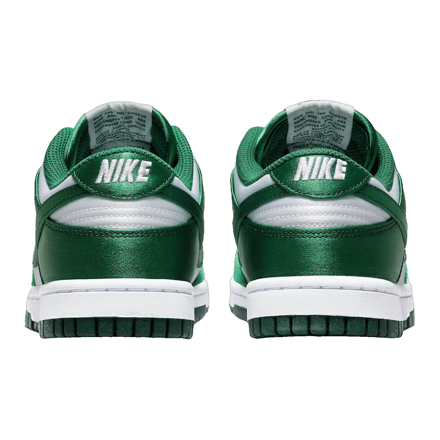Nike Dunk Low Michigan State Satin (W) Back DX5931-100
